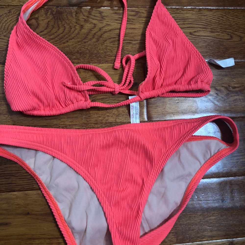 Urban outfitters size S/M orange bikini